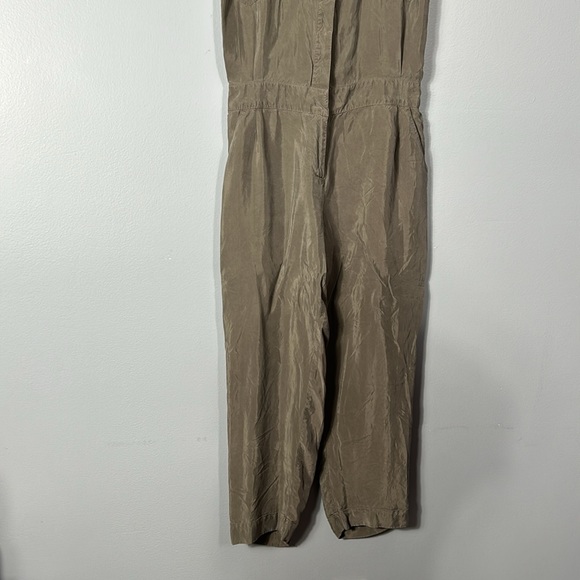 Kookai Army Green Overall Jumpsuit size  French 36 US 4 - Picture 4 of 14